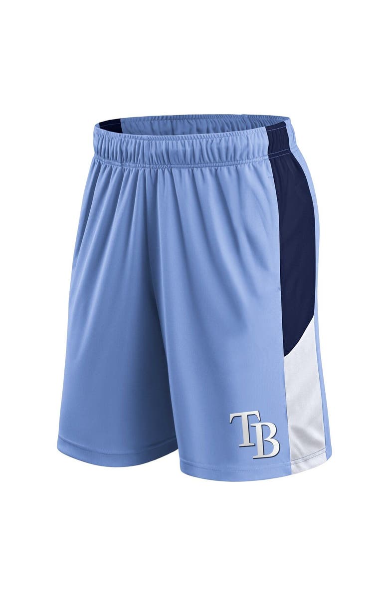 FANATICS Men's Fanatics Light Blue Tampa Bay Rays Primary Logo Shorts, Alternate, color, Light Blue