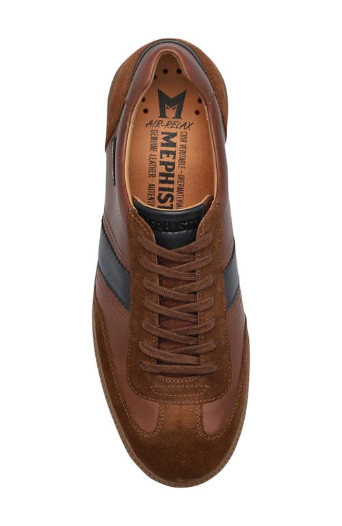 Mephisto Elyo Sneaker In Brown