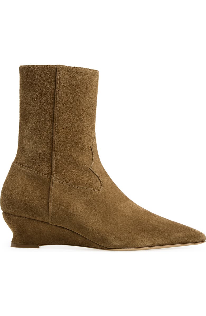 Le Monde Béryl Camille Wedge Bootie, Alternate, color, Taupe