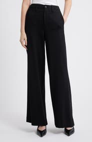 rag & bone Sofie High Waist Wide Leg Ponte Pants
