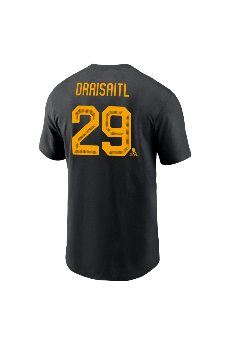 Men's Nike Leon Draisaitl Black Germany Hockey 2026 Name & Number T-Shirt, Alternate, color, Black