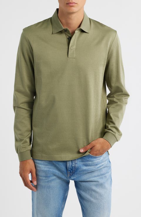 Pado Long Sleeve Cotton Polo