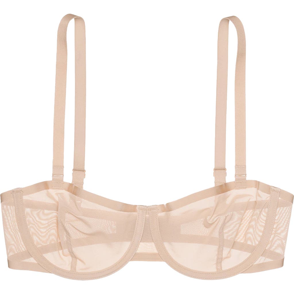 Cuup The Balconette Mesh In Neutral