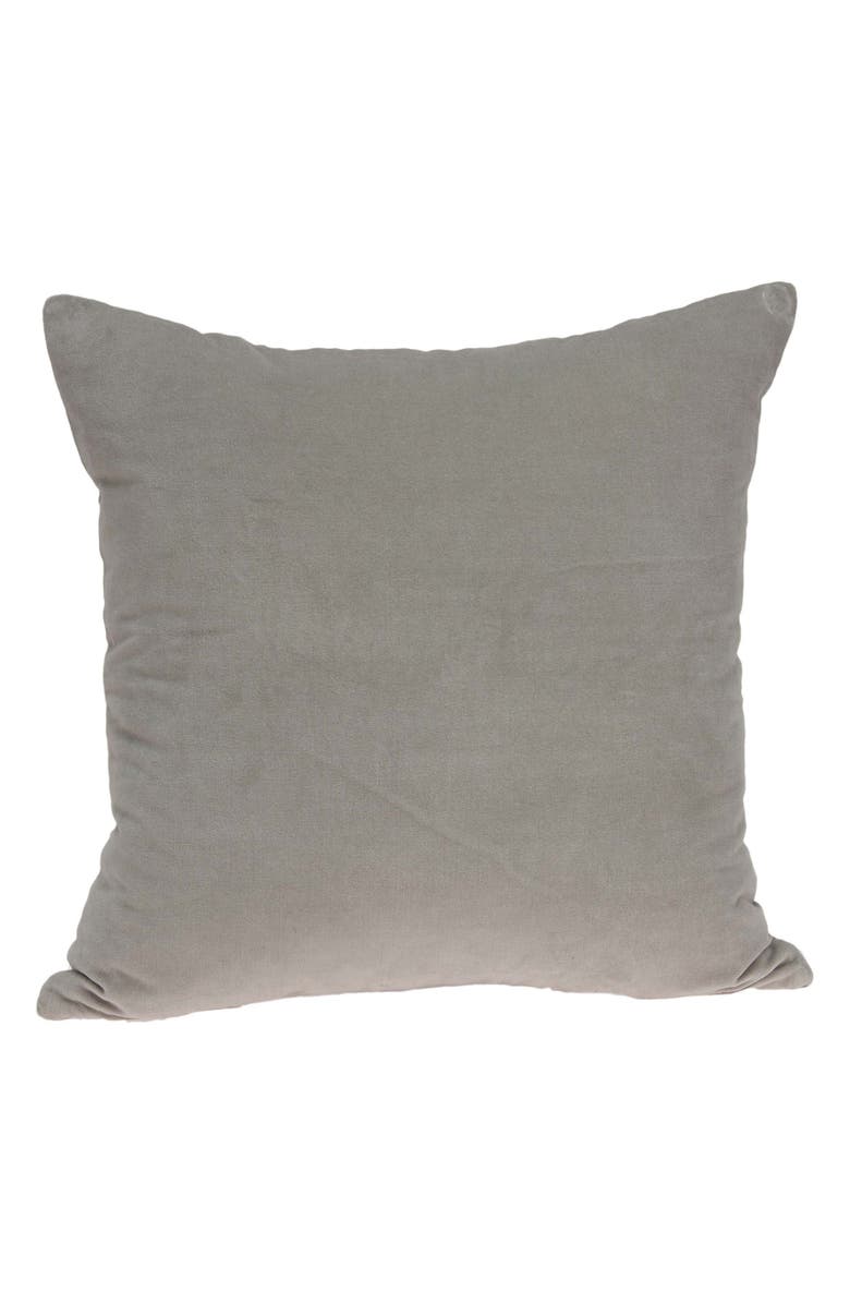 PARKLAND COLLECTION Emma Transitional Throw Pillow, Main, color, Grey