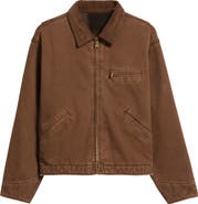 Elwood Petrol Canvas Jacket