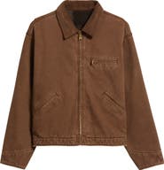 Elwood Petrol Canvas Jacket