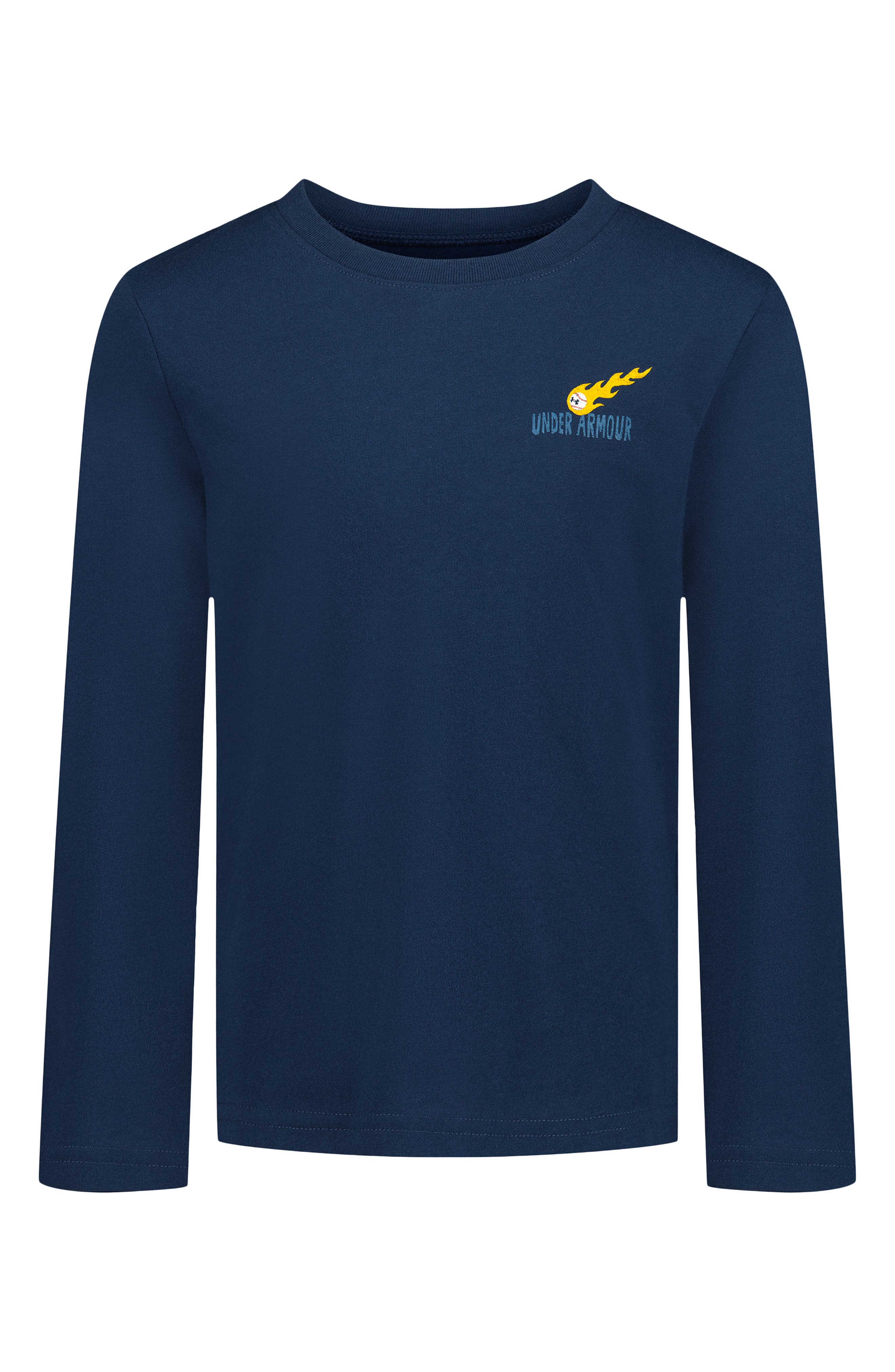 Kids' Fastball Graphic Long Sleeve Performance Top