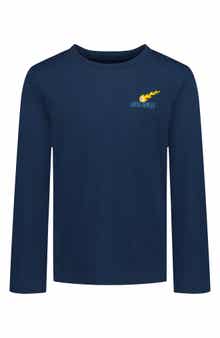 Kids' Fastball Graphic Long Sleeve Performance Top