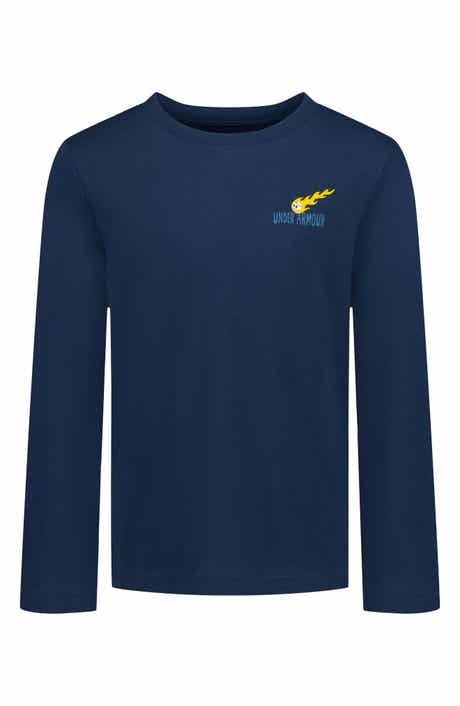Kids' Fastball Graphic Long Sleeve Performance Top