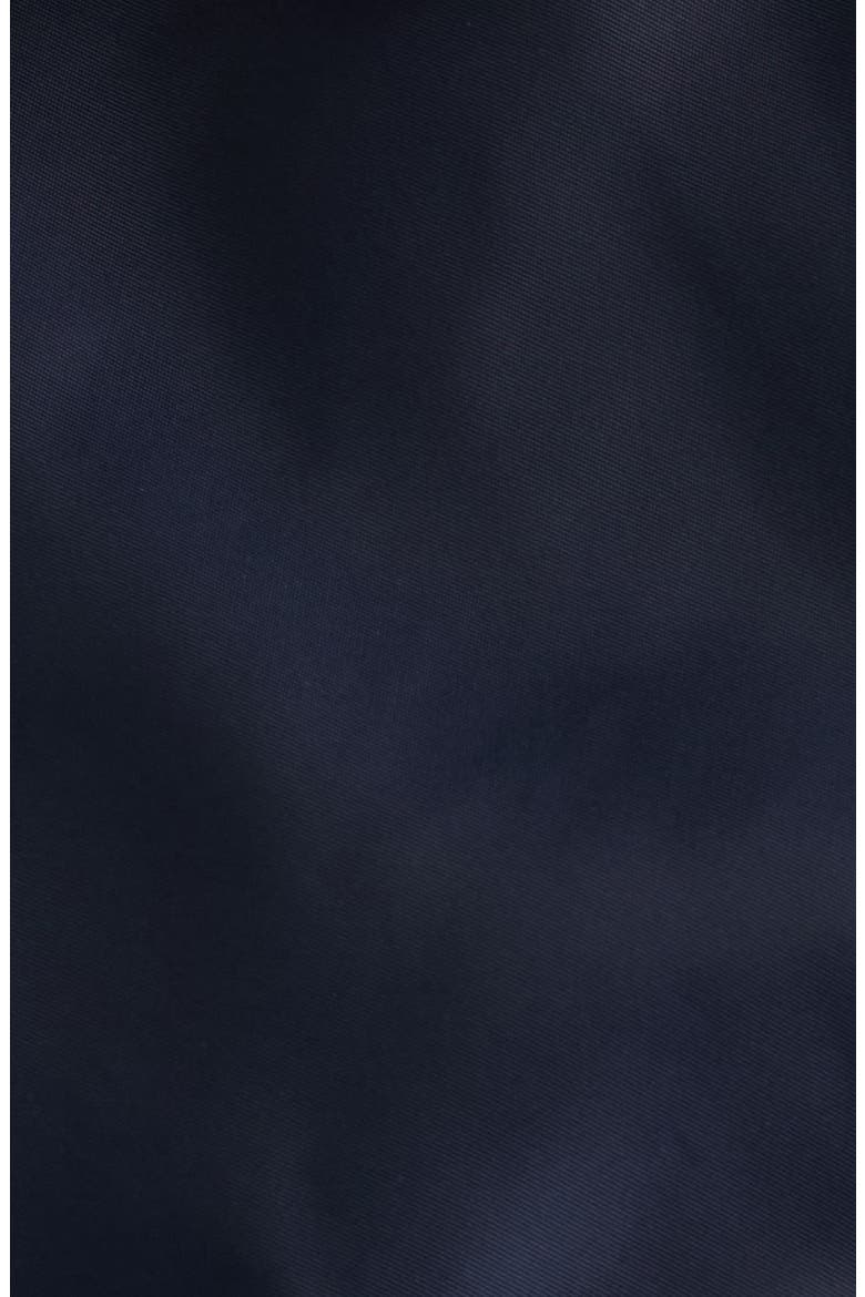 Finnur Embroidered Crop Hooded Jacket, Alternate, color, NAVY