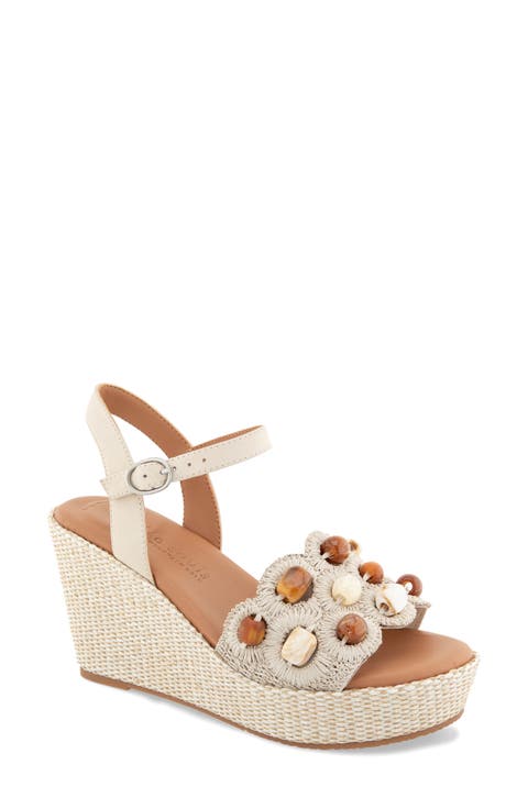 Nolina Woven Wedge Sandal (Women)