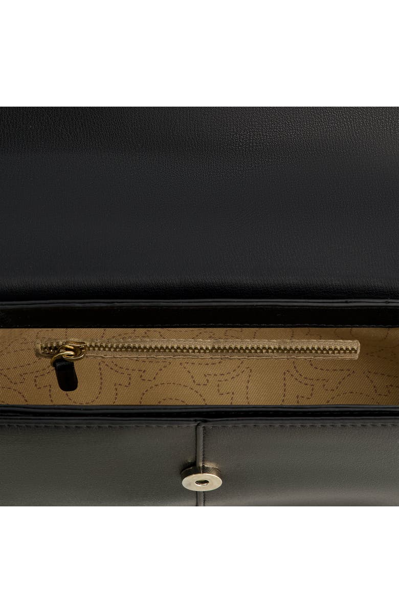 True Religion Shoulder Bag with Signature Logo Accent, Alternate, color, Black