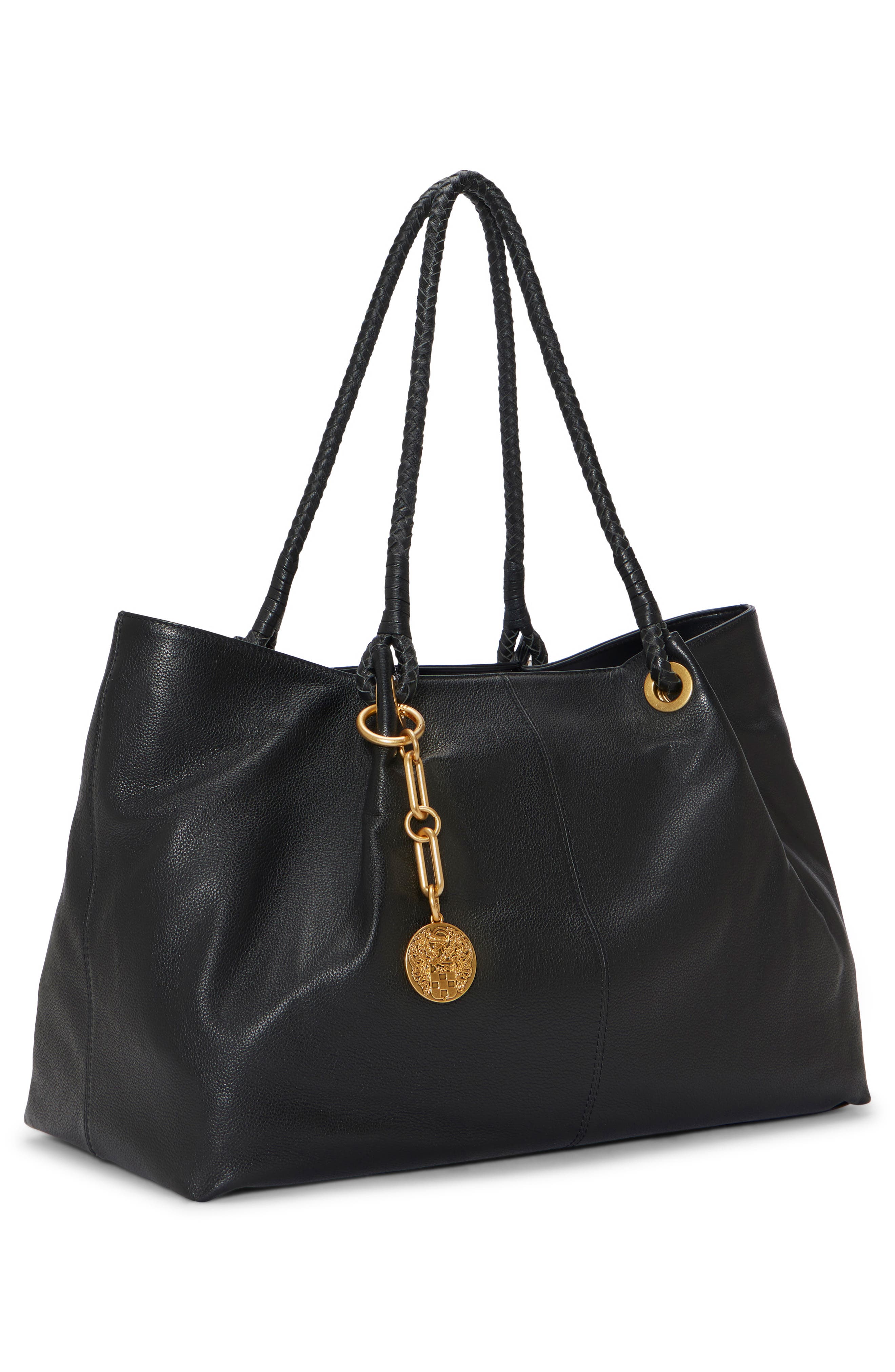 Vince Camuto Eshva Leather Tote, Alternate, color, 