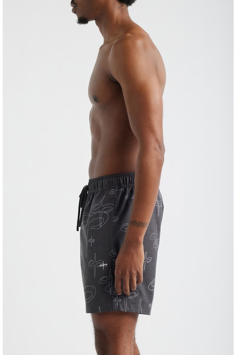 Lido Swim Trunks, Alternate, color, BLACK INSIGNIA