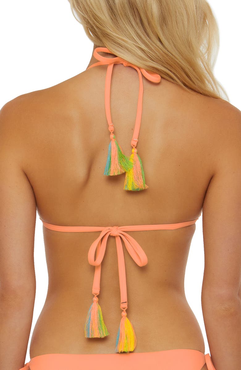 Isabella Rose Harmony Lace Triangle Bikini Top, Alternate, color, 