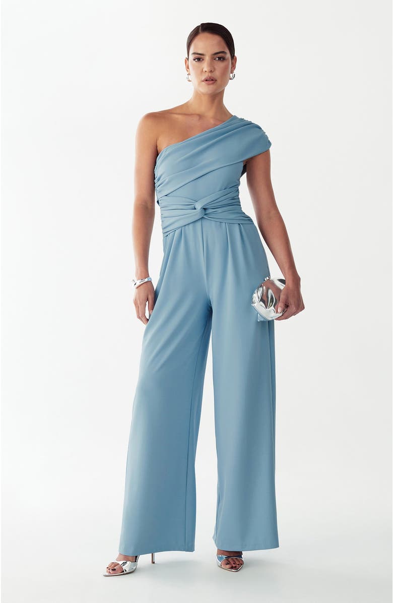 BWLDR Daisie Jumpsuit, Alternate, color, Dusty Blue