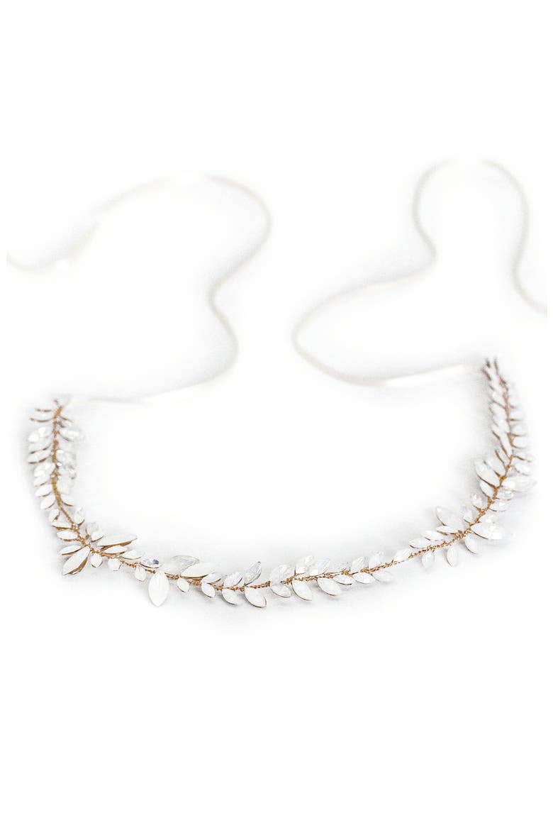 Paris Opal & Crystal Halo, Main, color, GOLD
