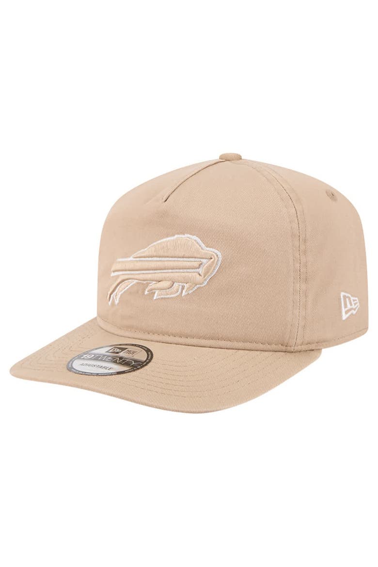 Men's New Era Tan Buffalo Bills 19TWENTY Adjustable Hat, Main, color, Tan