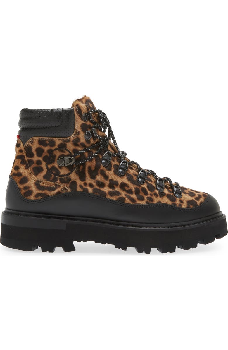 Moncler Peka Trek Genuine Calf Hair Boot, Alternate, color,