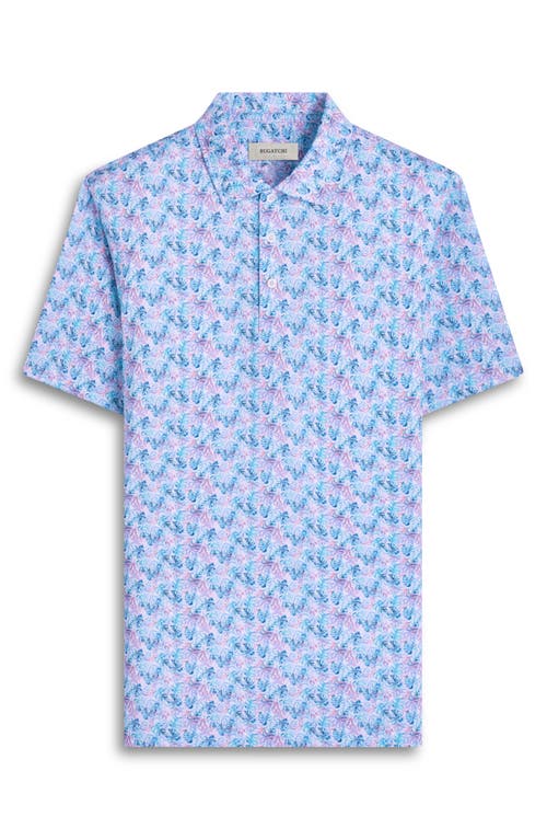BUGATCHI BUGATCHI VICTOR OOOHCOTTON® LEAF PRINT POLO