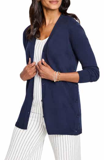 Destination Side Button Cardigan