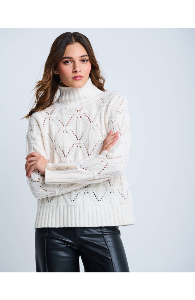 Lisa Todd The Stand Out Sweater, Alternate, color, Winter White