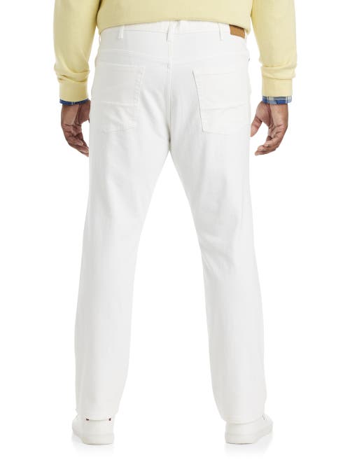 Nautica Big & Tall Glacier Bay Straight-fit Denim Jeans In White