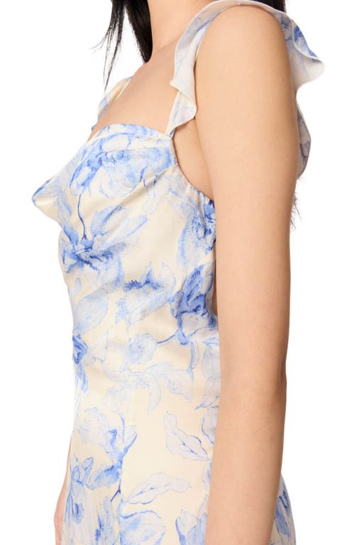 Maje Mini Patterned Knit Dress