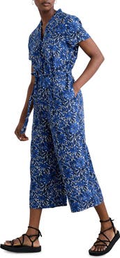 Seasalt Cornwall Treen Cove Linen Jumpsuit
