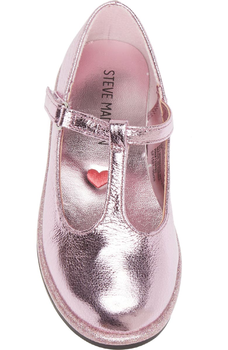 Steve Madden Kids' Kendall T-Strap Shoe, Alternate, color,