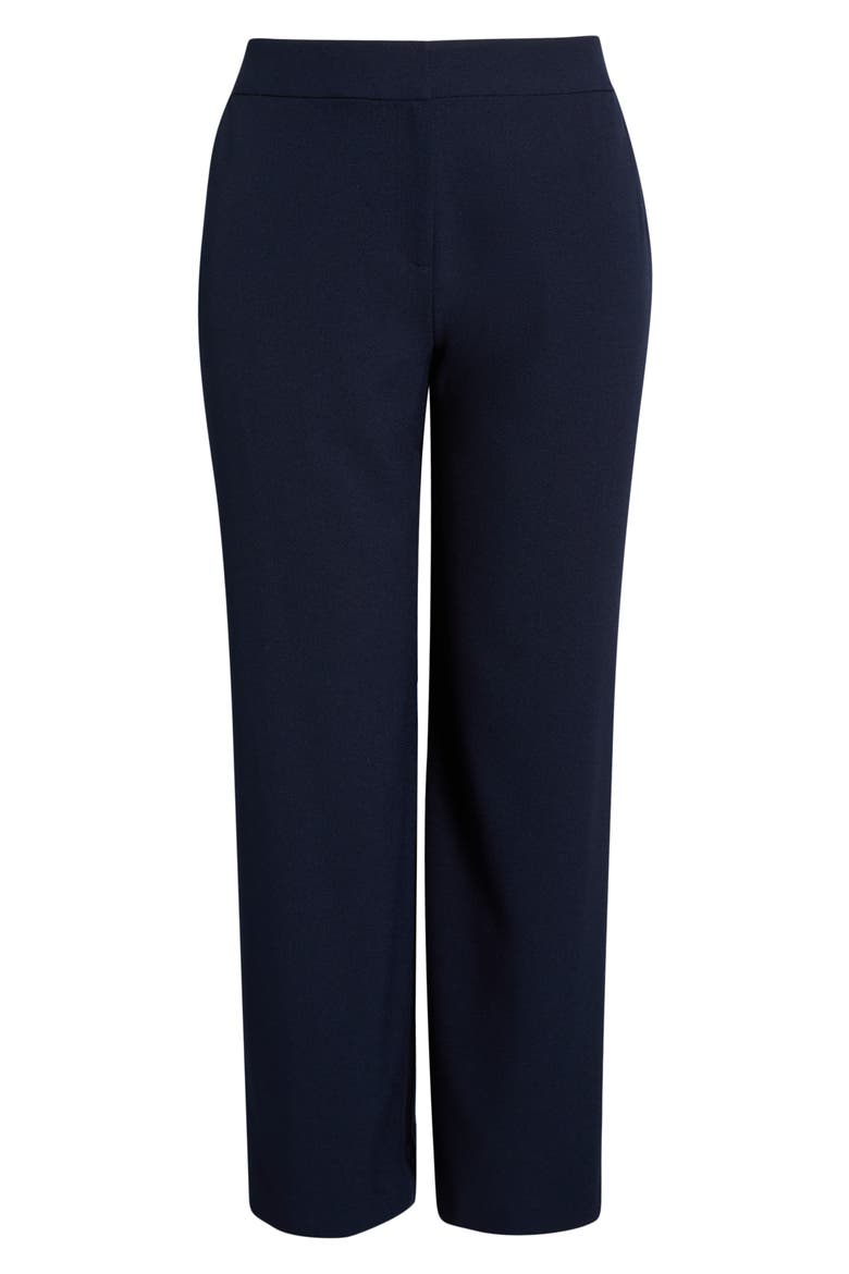 Stretch Straight Leg Pants, Alternate, color, DEEP NAVY