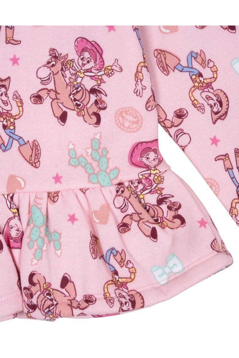 Toy Story Fleece 2-Piece Sweatshirt and Pants Set, Alternate, color, Rose Woody Jessie