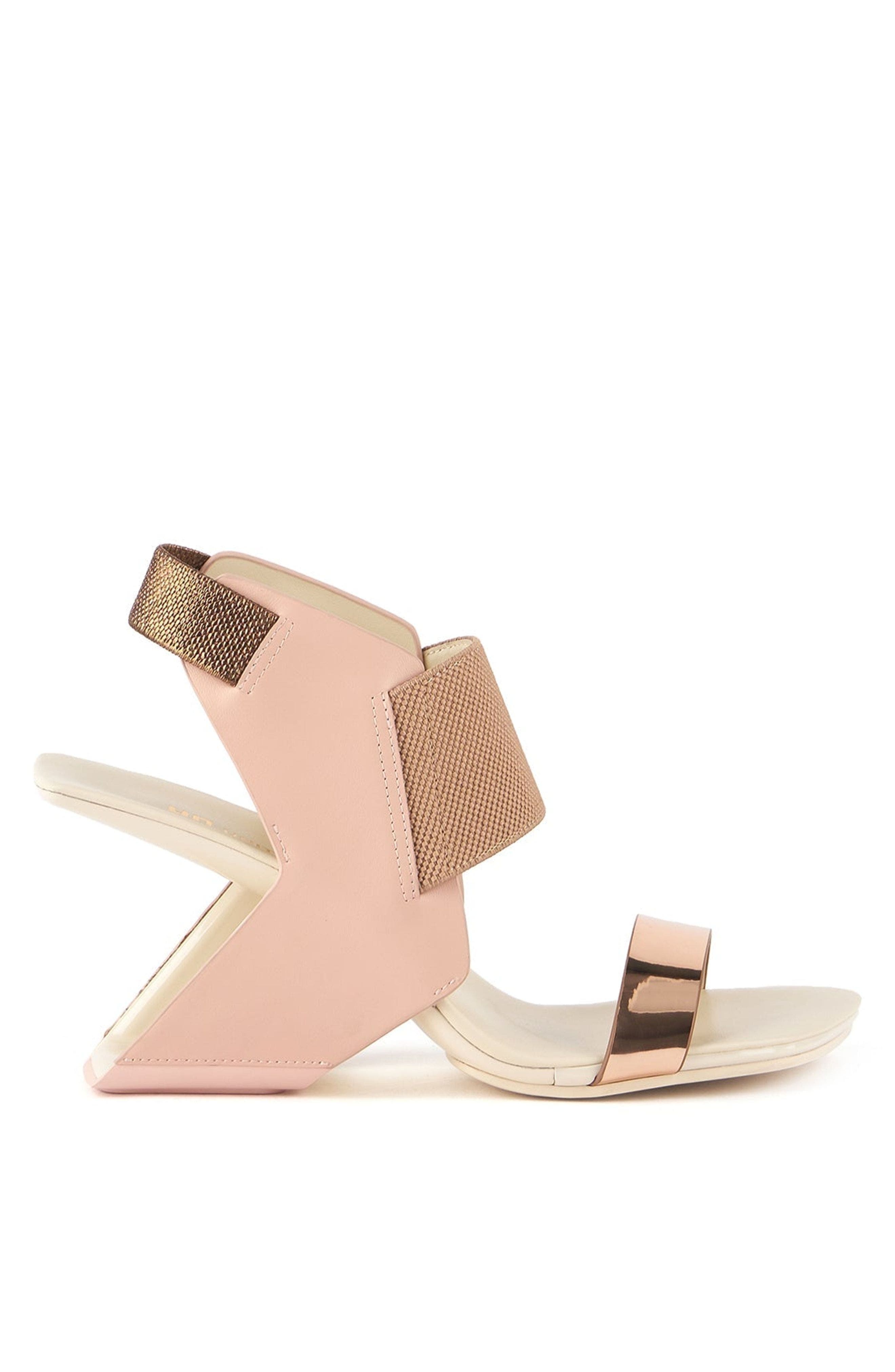 United Nude Loop Reiki Hi Sandals, Main, color, Cameo Mix