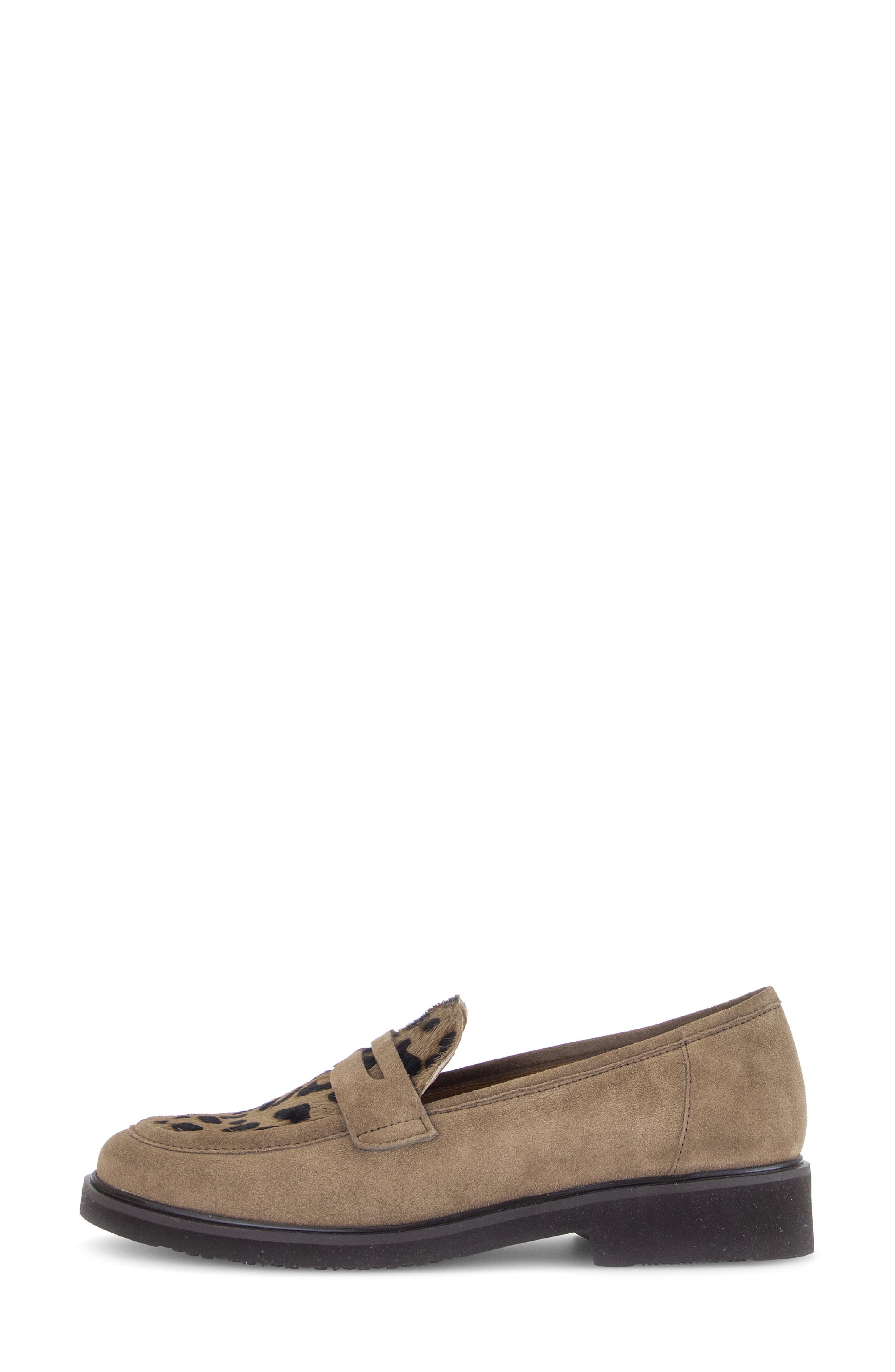 Penny Loafer, Alternate, color, FARRO CALF HAIR