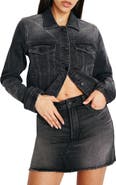 Good American Committed to Fit Denim Jacket