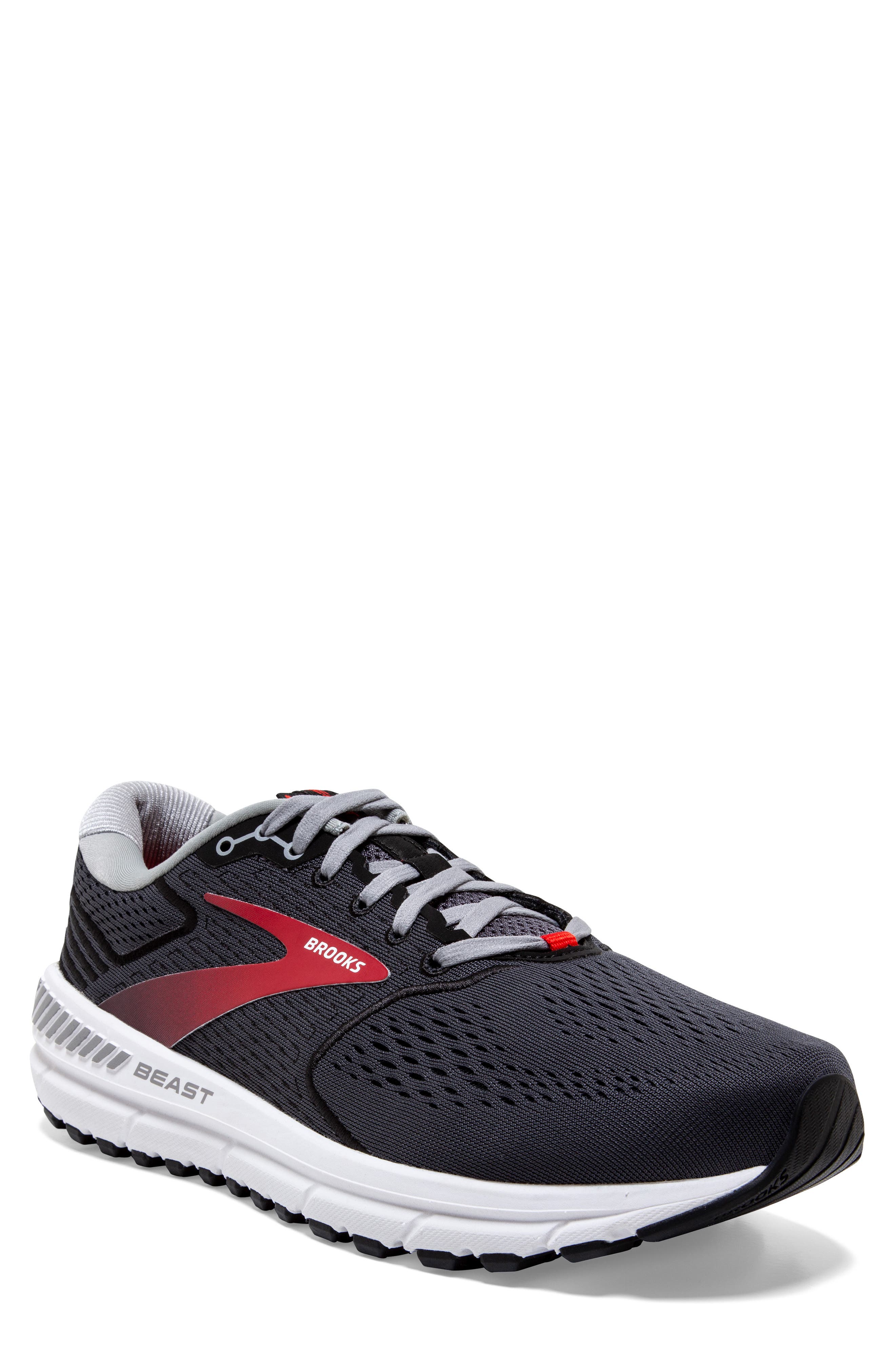Beast 20 Running Shoe, Main, color, BLACKENED PEARL/ BLACK