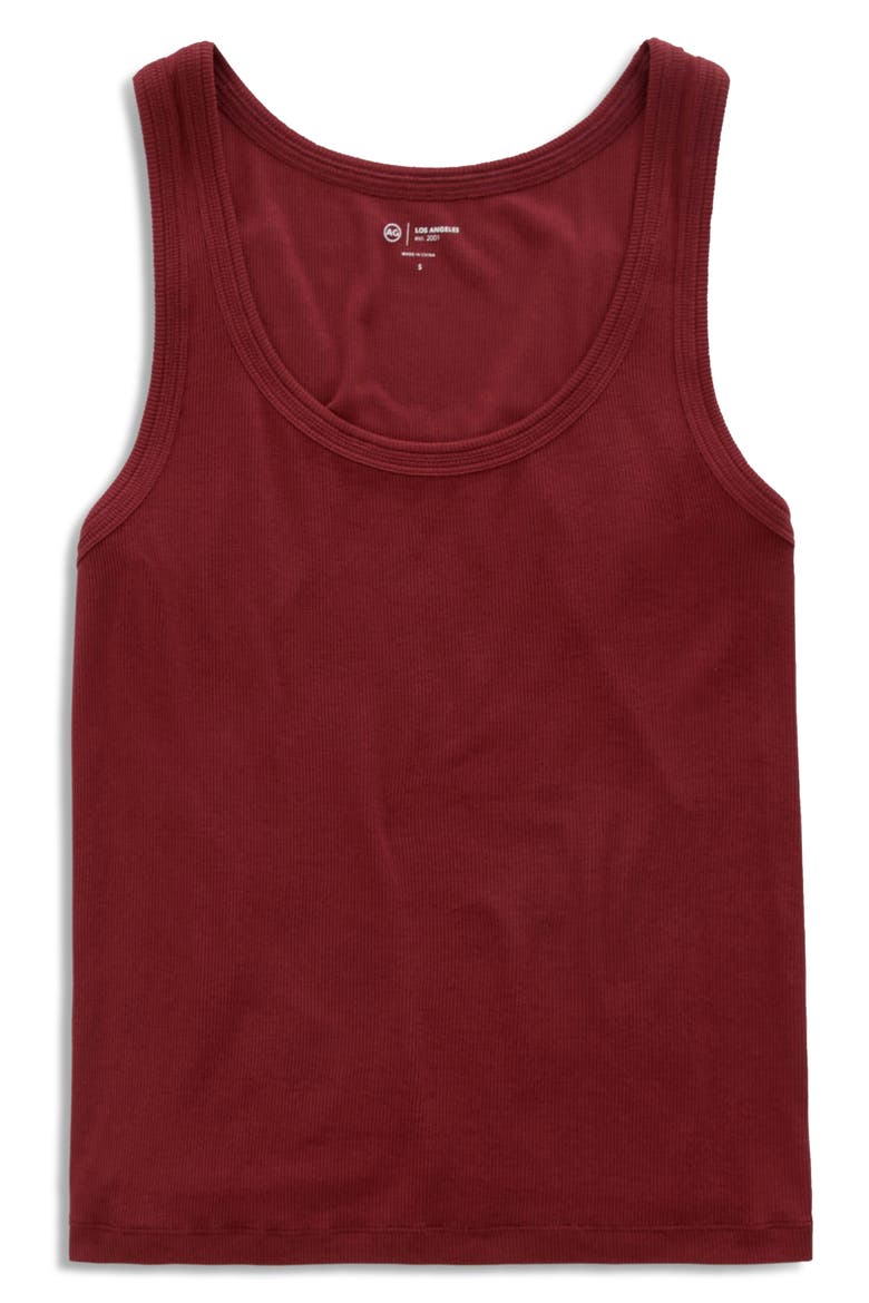 Ashley Scoop Neck Tank, Alternate, color, ADOBE CLAY