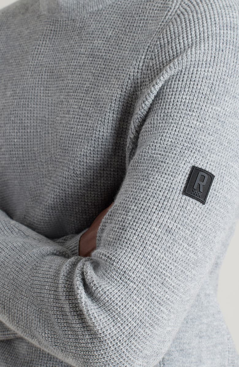 Rhone Walden Waffle Wool & Cashmere Sweater, Alternate, color,