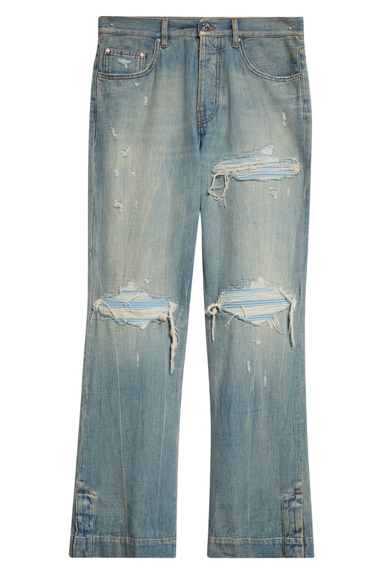 MX1 Straight Flare Jeans, Main, color, LAUREL FADE
