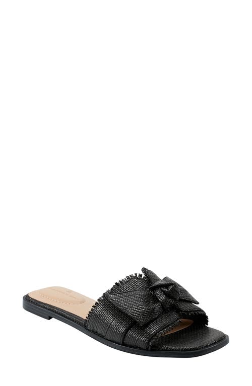 Bandolino Vallen Slide Sandal In Black 001
