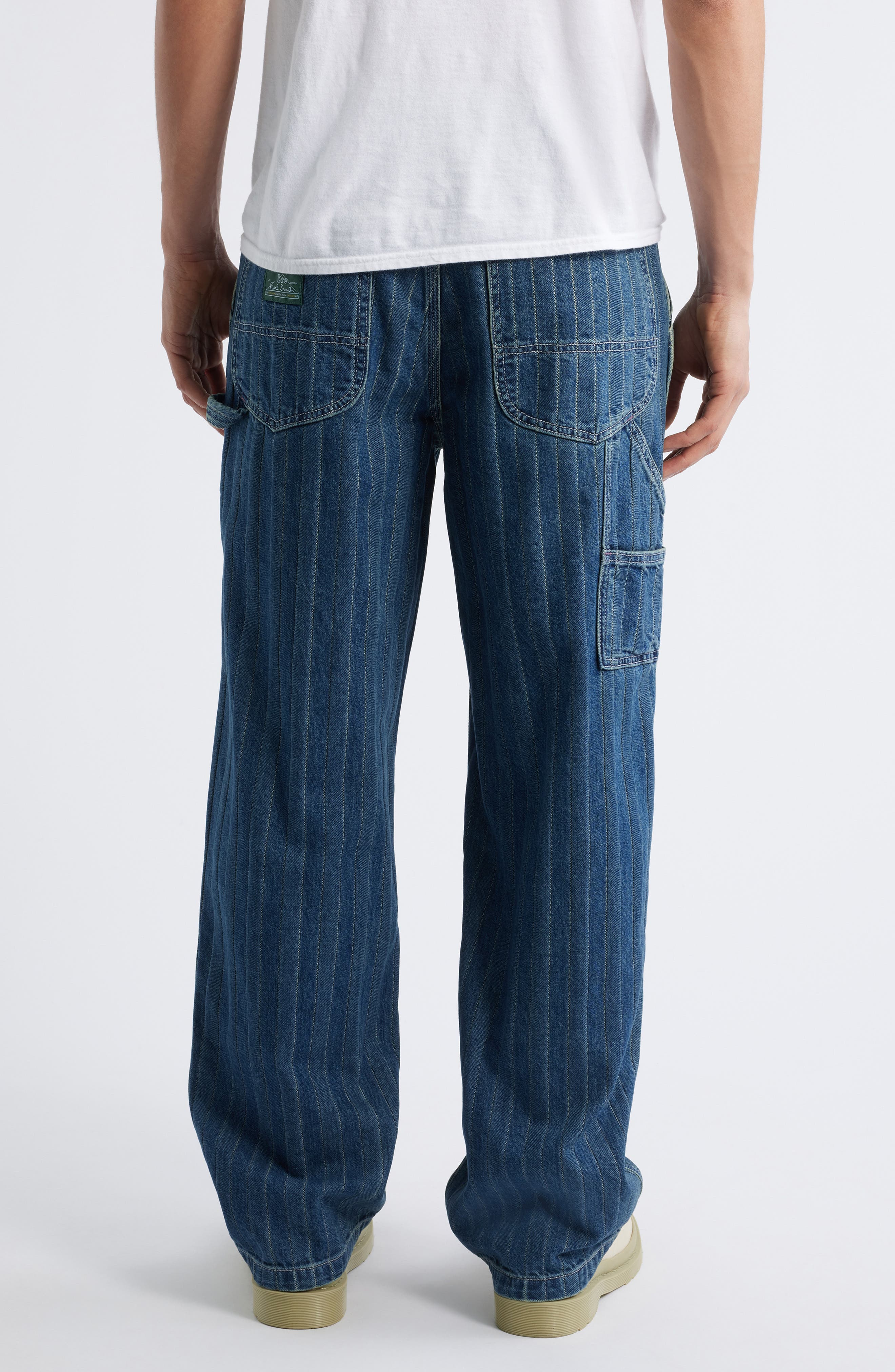 Carpenter Stripe Jeans - image 2