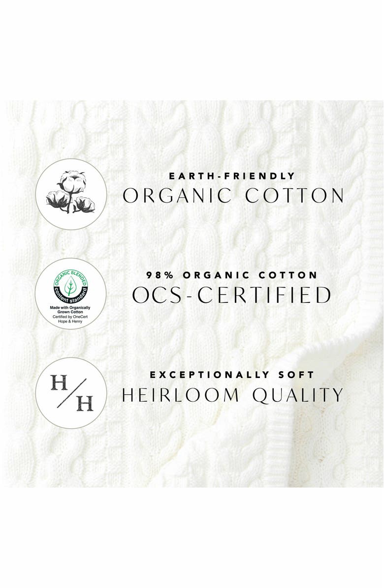 Hope & Henry Baby Boys' Organic Stretch Poplin Shirt, Infant, Alternate, color, Bright White