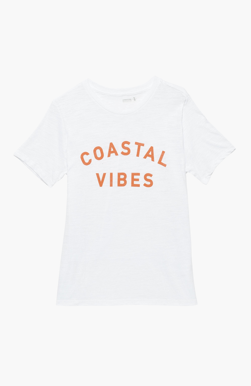 Everyday California Coastal Vibes Tee Shirt In White