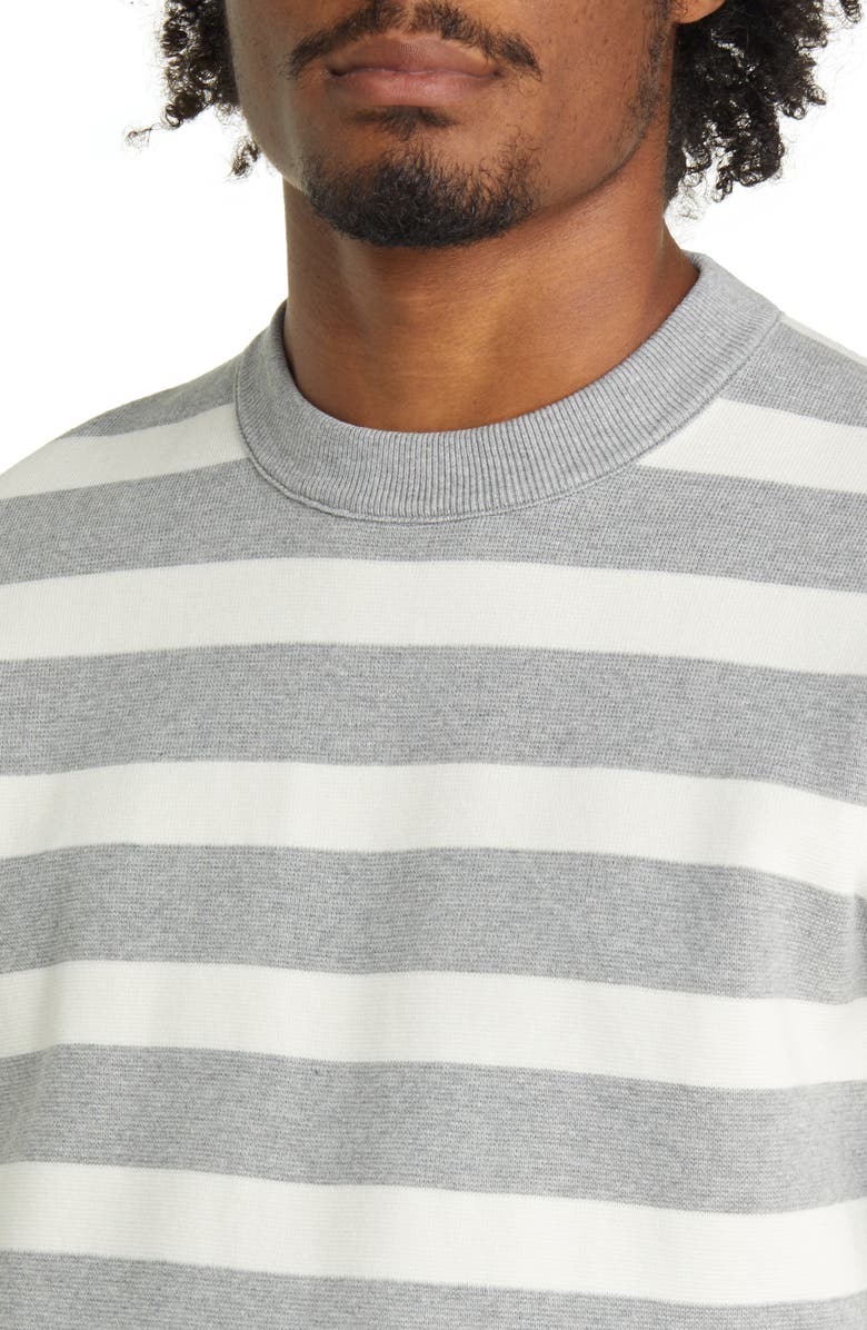 COS Stripe Organic Cotton Sweater, Alternate, color, 
