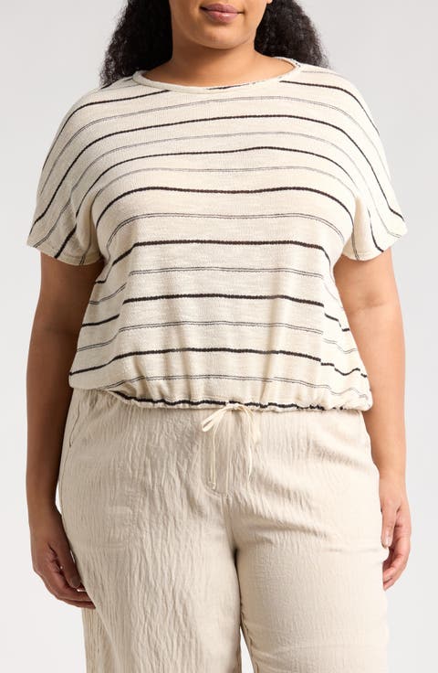 V-Neck Hardware One-Piece Swimsuit