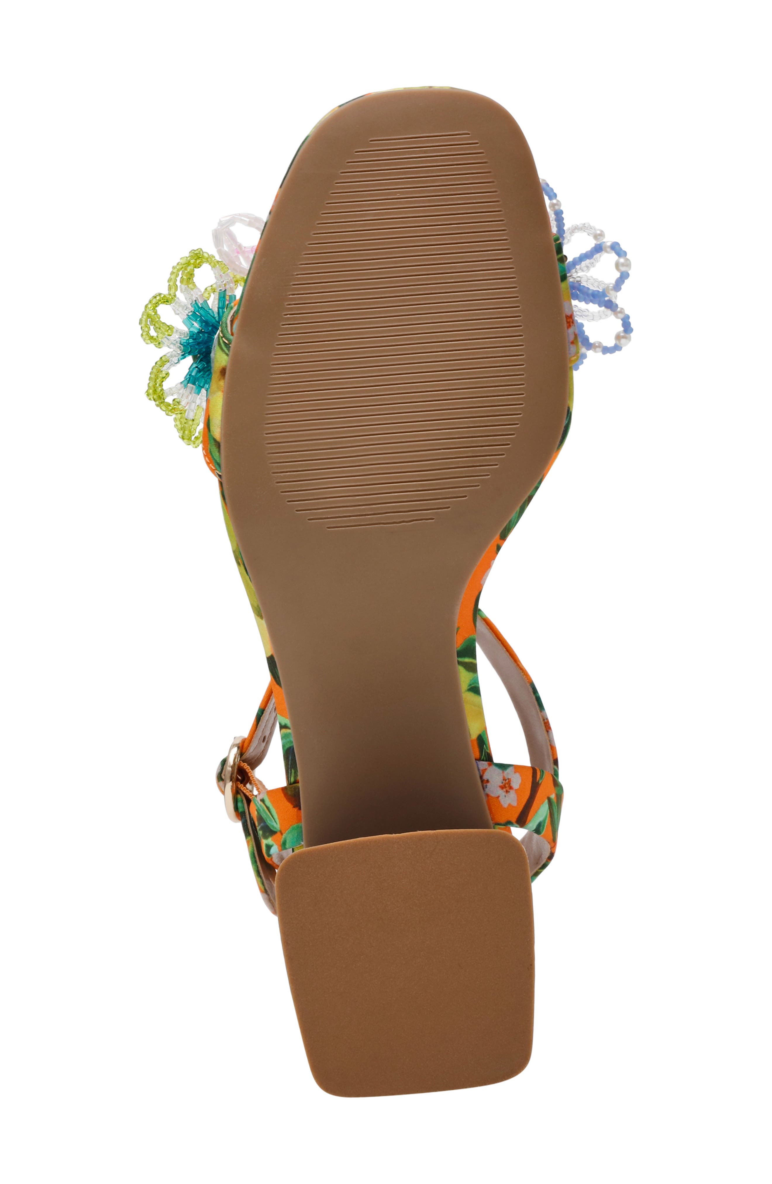 Betsey Johnson Cinthia Sandal, Alternate, color, Yellow Multi