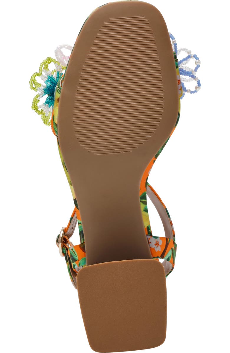 Betsey Johnson Cinthia Sandal, Alternate, color, Yellow Multi