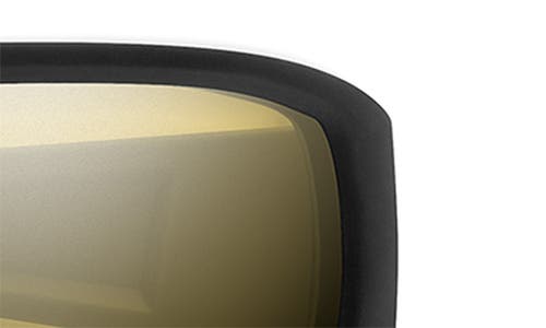 Smith Hookset 62mm Chromapop™ Polarized Oversize Wraparound Sunglasses In Black