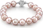 The Pearl Source Freshwater Pearl Bracelet 8.5-9.5mm