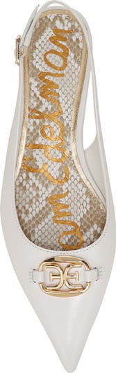 Aggie Pointed Toe Slingback Flat